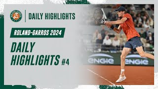 Daily Highlights 4  RolandGarros 2024 [upl. by Diraf]