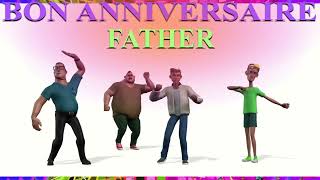 3 VIDÉOS dont 2 BONUS 🎂 JOYEUX ANNIVERSAIRE FATHER 🎈 2 CHANSONS Version Années 80 [upl. by Adlev]