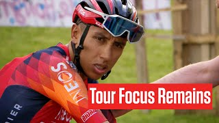 Egan BERNAL KEEPS TOUR DE FRANCE 2023 FOCUS Despite Setbacks [upl. by Rehtse]