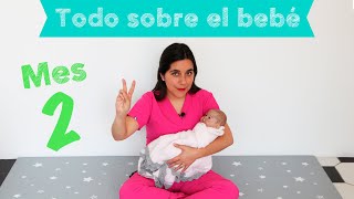 Todo sobre el segundo mes de vida del bebé [upl. by Elisha]