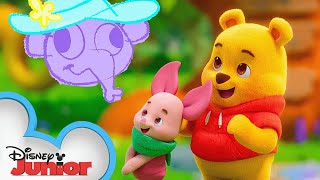 Playdate with Winnie the Pooh Theme Song 🎶  Official Music Video  disneyjr [upl. by Buine36]