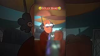 Dolly Bhai ki chai cartoon funny comedy animation troll notyourtype trending [upl. by Loella]