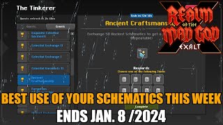 Realm of the Mad God Exalt  Best Use of Your Schematics This Week Ends Jan 82024 [upl. by Riplex]