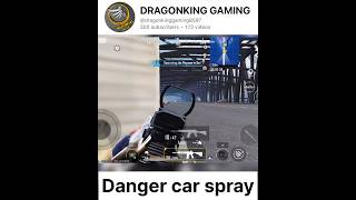 Danger car spray bgmi battelgroundgame pubgmobile shortsviral battlegroundgame battleroyale [upl. by Nelaf575]