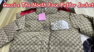 Gucci x The North Face Puffer Jacket2023 Review [upl. by Rebak]