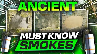 EVERY Smoke You MUST KNOW on Ancient in CS2 [upl. by Shwalb]