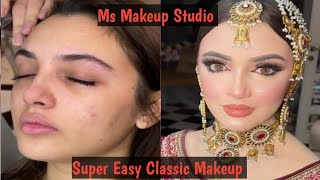 Black Brown Smokey Eye Makeup TutorialBridal Makeup TutorialStep By Step makeup TutorialEp 125 [upl. by Anahsahs]