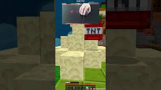 Playing one game of fireball fight every day day 15 minecraft minecrafthypixelbedwarsclip shorts [upl. by Refinaj]