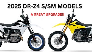 Suzukis New 2025 DRZ4SSM Model Whats Changed [upl. by Names]