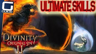 DIVINITY 2 ORIGINAL SIN  ALL ULTIMATE SPELLS amp SKILLS Showcase amp Testing [upl. by Aaronson]