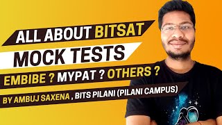 All about BITSAT Mock Tests  Embibe MyPat Others  BITSAT 2021  BITS Pilani  English [upl. by Ydok]