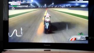 Gameplay MotoGP 1011 Valentino Rossi Qatar Ducati PS3 HD [upl. by Artamas]