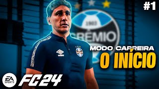 COMEÇO do MODO CARREIRA com GRÊMIO no EA FC 24  O INÍCIO 1 [upl. by Jamilla]