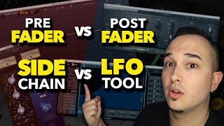 🤔 Diferencia entre Pre Fader y Post FADER  Sidechain vs Lfo Tool Preguntas de Producción Musical [upl. by Chamberlin676]