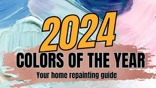 COLOR OF THE YEAR 2024 homerenovations paintcolors [upl. by Moscow122]