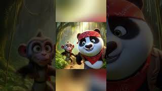 Poki Travel P1 ytshorts kidsvideo kids cartoon cartoons panda kidsvideo kidslearning [upl. by Osbourne]