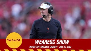 Inside the Trojans Huddle Another USC recruiting miss Big Ten upsets and Ten Questions [upl. by Alleoj]