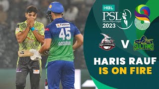 Haris Rauf Is On Fire  Lahore Qalandars vs Multan Sultans  Match 31  HBL PSL 8  MI2T [upl. by Eatnuahs]