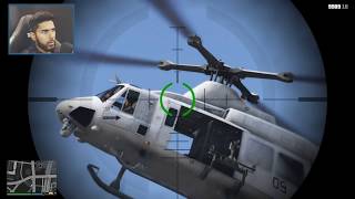 RESCUING HURRICANE SURVIVORS  HELICOPTER HEAT VISION MOD  GTA V Mods [upl. by Aifoz18]