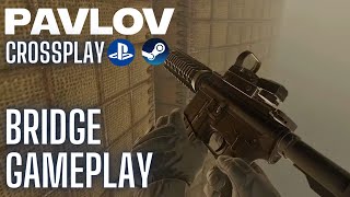 BRIDGE IS CHAOS  Pavlov VR Gameplay pavlovvr vrgaming [upl. by Arie496]