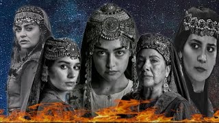 Brave Kayi Women All Fights  Selcan Halime Hayme Aslihan Gokce Fights  Ertugrul Fight Compilation [upl. by Tiffi]