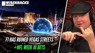 F1 is RUINING Vegas  NFL Week 10 Bets  Wise Kracks Sports Podcast [upl. by Atinrehs]