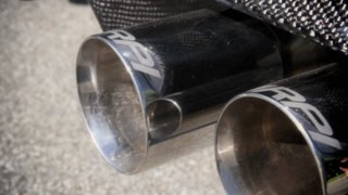 2013 BMW F10 M5 gets RPI Exhaust Review [upl. by Garnes]