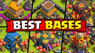 Best Bases for Every Town Hall Level Clash of Clans [upl. by Eladnek]