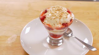 August Recipe  Traditional Cranachan with Mixed Berry Coulis and Whipped Cream [upl. by Jar375]