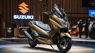 quot2025 Suzuki Burgman 180 First Look Unveiling the Ultimate Urban Scooterquot [upl. by Anayrb]