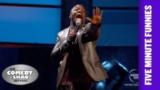 Kevin Hart⎢Stay in your own financial lane⎢Shaqs Five Minute Funnies⎢Comedy Shaq [upl. by Lacym113]