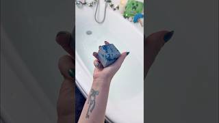 LUSH x Minecraft Diamond Ore Block bathbomb 💎⛏️🫧 lush lushcommunity lushxminecraft [upl. by Elleirua]