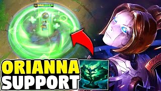 This new Orianna Support build has an 80 winrate [upl. by Kcirdlek]