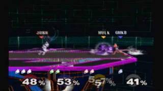 Project Melee Mewtwo 4Way Melee [upl. by Pillihpnhoj]