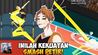 GANASNYA SMASH PETIR NISHIKAWA SENPAI The Spike  Volleyball Story [upl. by Adelaja76]