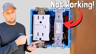 How The Pros Diagnose And Fix A Light Switch That Doesnt Work [upl. by Andi]