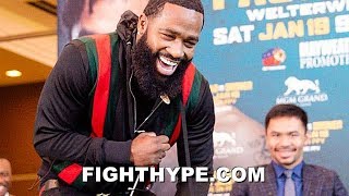 BEST ADRIEN BRONER MOMENTS FROM THE PACQUIAO VS BRONER PRESS TOUR [upl. by Linc]