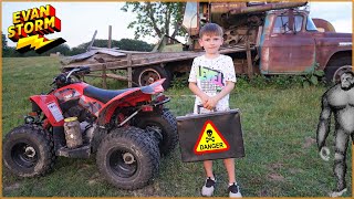 Bigfoot Adventure Soggy Bottom Farm We Found a Mystery Briefcase and Buried Treasure [upl. by Sarajane]