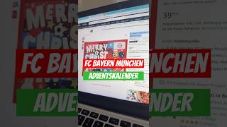 Adventskalender für Fußballfans für Weihnachten 2024  FC Bayern München Weihnachtskalender [upl. by Anastasia77]