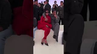 Rihanna and Asap rocky at moncler fashion viralvideo love music spotify [upl. by Lisette]