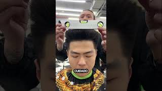 Corte de Cabelo Perfeito com Laser e Régua shortsvideo curiosidades urso [upl. by Wiebmer]