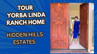 Ranch Home in🍊 Yorba Lindas Hidden Hills Estates  on Skyline Drive Tour Primary Bath amp Craft Room [upl. by Laekcim]