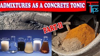 Chemical admixture of Concrete Part II  Special Category of admixture Explain [upl. by Barrett]