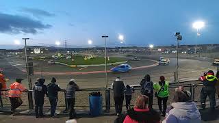 lochgelly hrp racewall  1300 stock cars  upto 3rd last lap [upl. by Nodnol]