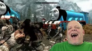 REACTION VIDEOS quotUltimate Skyrimquot  Things Have Gone Horribly Wrong [upl. by Ymeon173]