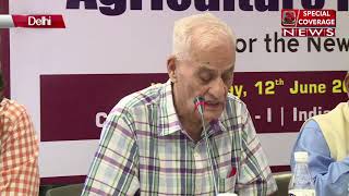 Dr KL Chadha Specch at National Round Table on Agriculture Policy Agenda By ICFA [upl. by Nauqyaj]