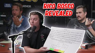 RICO BOSCO REVEALED  After 7 Years of Being Squeezed Out on the Barstool Pick Em Podcast [upl. by Ardussi91]