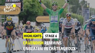 Highlights  Stage 6  TDF2021 [upl. by Artep740]