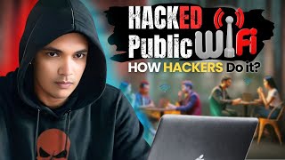 RealTime MITM Attack Demo  क्या Public WiFi से आपका Data Hack हो सकता है [upl. by Elvera369]