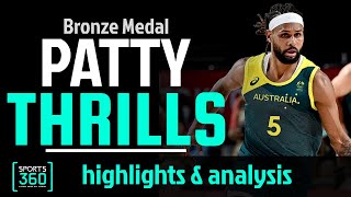 Patty Mills Scores 42 Points to WIN The Boomers First Olympic Medal  Sports 360 [upl. by Oelak]